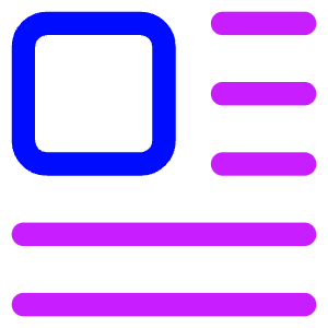 Insert Top Left Icon from Core Neon - Free Set