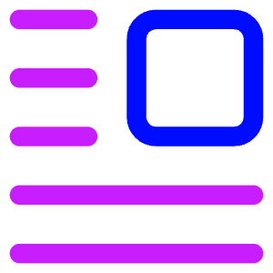 Insert Top Right Icon from Core Neon - Free Set