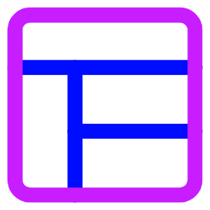 Layout Window 2 Icon from Core Neon - Free Set