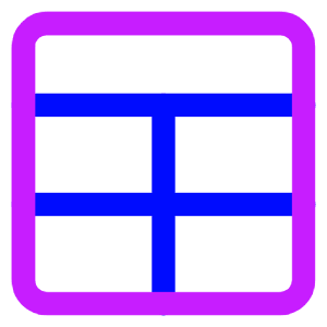 Layout Window 8 Icon from Core Neon - Free Set