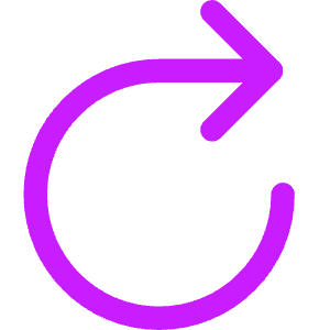Line Arrow Rotate Right 1 Icon from Core Neon - Free Set