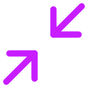 Line Arrow Shrink Diagonal 1 Icon from Core Neon - Free Set