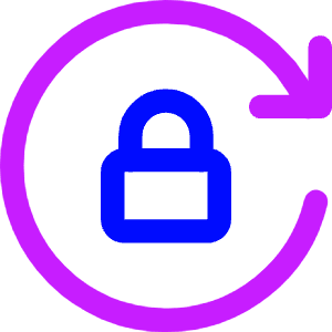 Lock Rotation Icon from Core Neon - Free Set