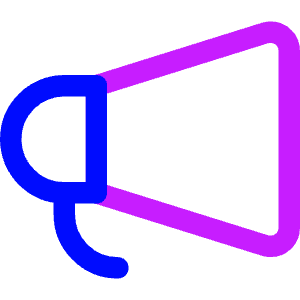 Megaphone 2 Icon from Core Neon - Free Set