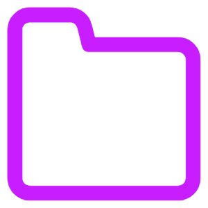 New Folder Icon from Core Neon - Free Set