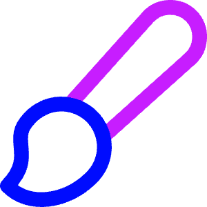 Paintbrush 2 Icon from Core Neon - Free Set