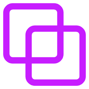 Pathfinder Square Divide Icon from Core Neon - Free Set