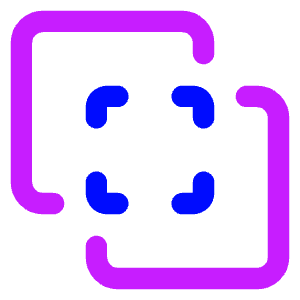 Pathfinder Square Exclude Icon from Core Neon - Free Set