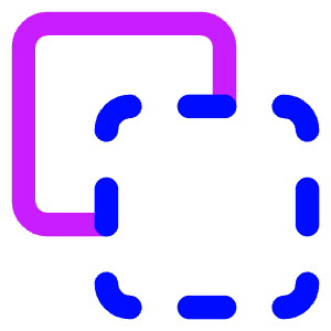 Pathfinder Square Minus Front 1 Icon from Core Neon - Free Set