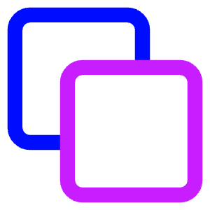 Pathfinder Square Trim Icon from Core Neon - Free Set