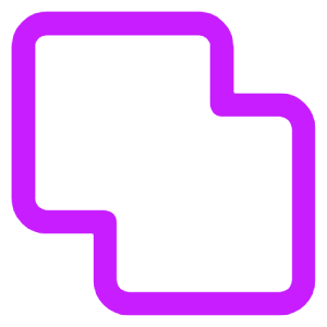 Pathfinder Square Union Icon from Core Neon - Free Set