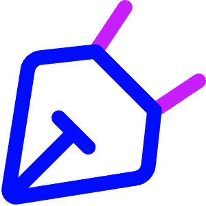 Pen Tool Icon from Core Neon - Free Set