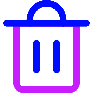 Recycle Bin 2 Icon from Core Neon - Free Set