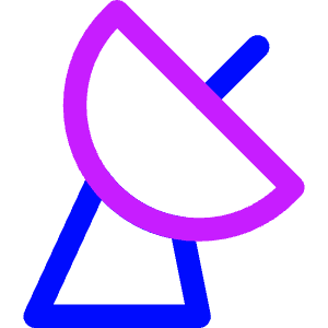 Satellite Dish Icon from Core Neon - Free Set