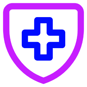 Shield Cross Icon from Core Neon - Free Set