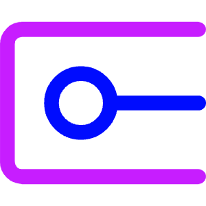 Square Cap Icon from Core Neon - Free Set