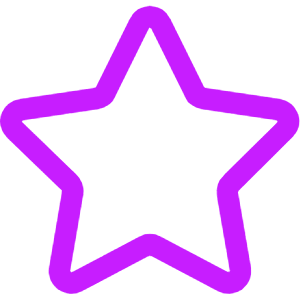 Star 1 Icon from Core Neon - Free Set