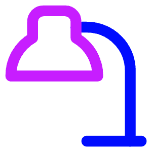 Table Lamp 1 Icon from Core Neon - Free Set