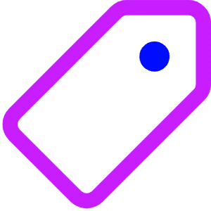 Tag Icon from Core Neon - Free Set