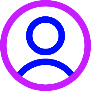User Circle Single Icon from Core Neon - Free Set