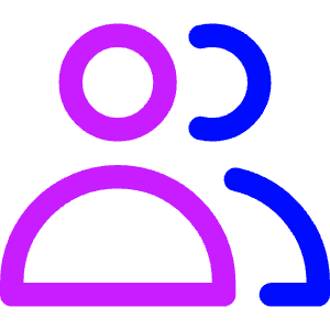 User Multiple Group Icon from Core Neon - Free Set