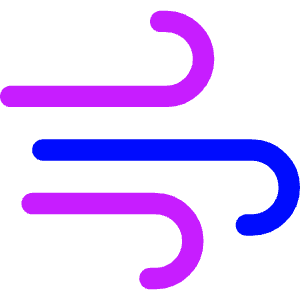 Wind Flow 1 Icon from Core Neon - Free Set