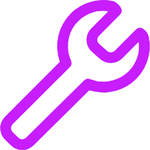Wrench Icon from Core Neon - Free Set