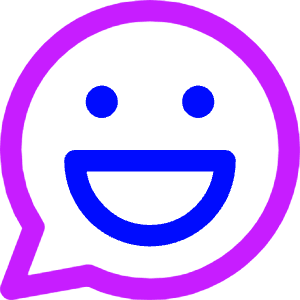 Chat Bubble Oval Smiley 2 Icon from Core Neon - Free Set