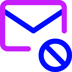 Inbox Block Icon from Core Neon - Free Set