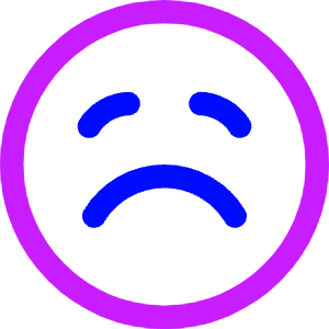 Smiley Crying 1 Icon from Core Neon - Free Set