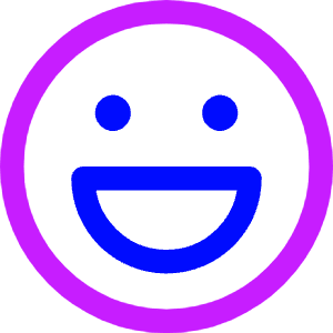 Smiley Happy Icon from Core Neon - Free Set