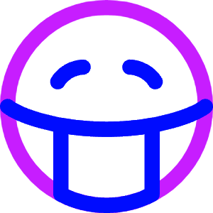 Smiley Mask Icon from Core Neon - Free Set