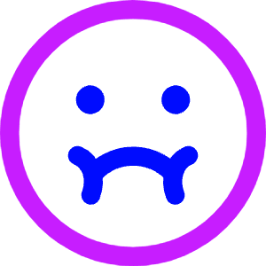 Smiley Nauseas Icon from Core Neon - Free Set