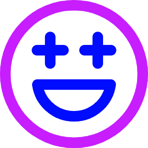 Smiley Sparks Icon from Core Neon - Free Set