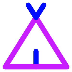 Camping Tent Icon from Core Neon - Free Set
