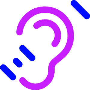 Hearing Deaf 2 Icon from Core Neon - Free Set