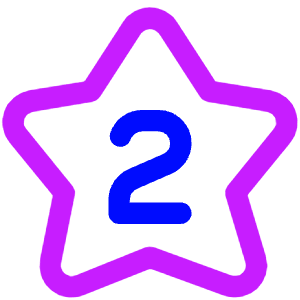 Hotel Two Star Icon from Core Neon - Free Set