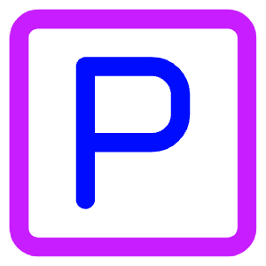 Parking Sign Icon from Core Neon - Free Set