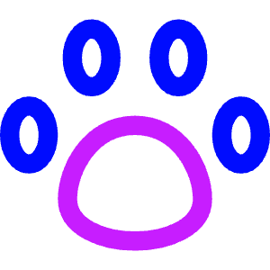 Pet Paw Icon from Core Neon - Free Set