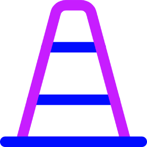 Traffic Cone Icon from Core Neon - Free Set