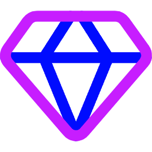 Diamond 2 Icon from Core Neon - Free Set