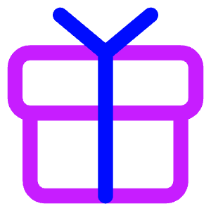 Gift Icon from Core Neon - Free Set