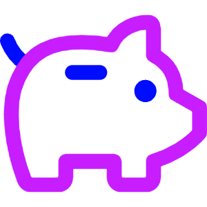 Piggy Bank Icon from Core Neon - Free Set