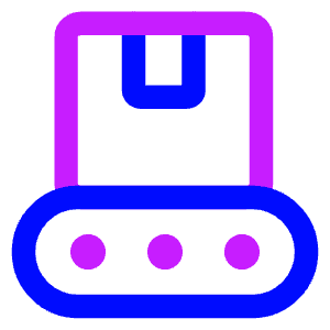 Production Belt Icon from Core Neon - Free Set