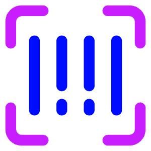 Scanner Bar Code Icon from Core Neon - Free Set