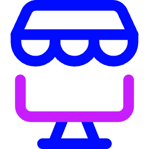 Store Computer Icon from Core Neon - Free Set