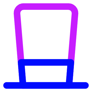 Tall Hat Icon from Core Neon - Free Set