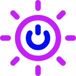 Affordable And Clean Energy Icon from Core Neon - Free Set
