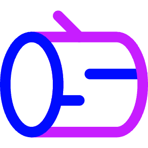 Log Icon from Core Neon - Free Set