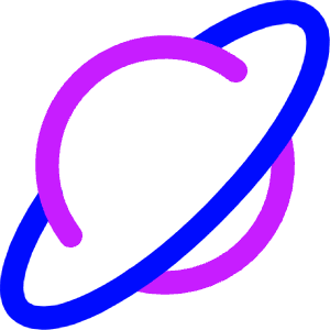 Planet Icon from Core Neon - Free Set
